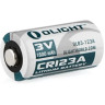 Литиевая батарея OLIGHT CR123А 3.0V. 1600 mAh 927130